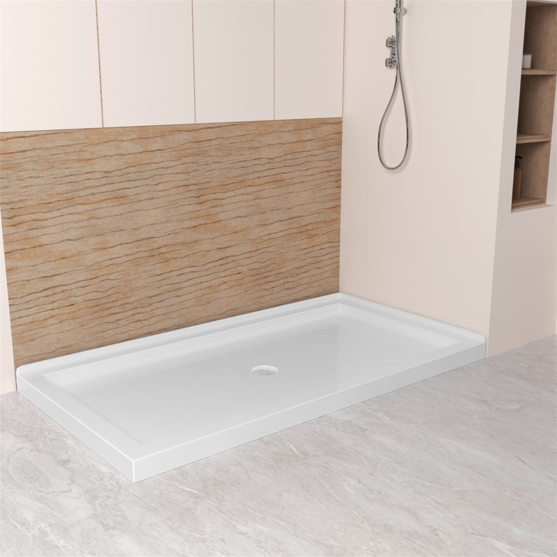 Base de douche double l 60 "x P 32"