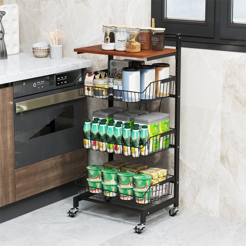 88cm H x 39cm W Utility Cart with Wheels