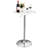 Round Metal Base Dining Table-61779713