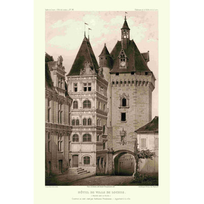 Petite sépia chateaux VI