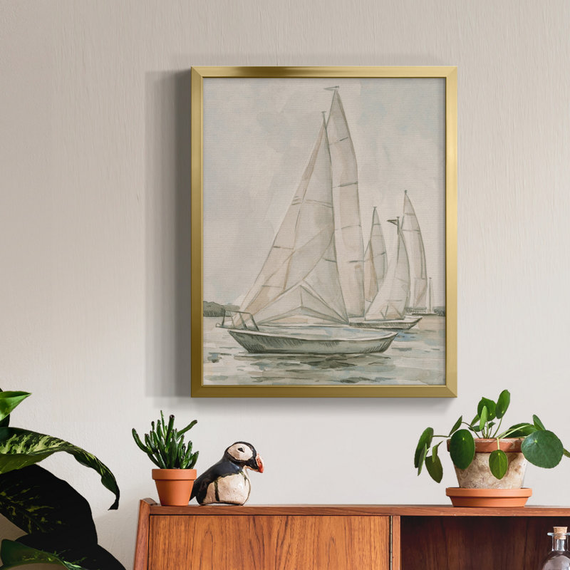 " Sail Scribble II " Painting Print
