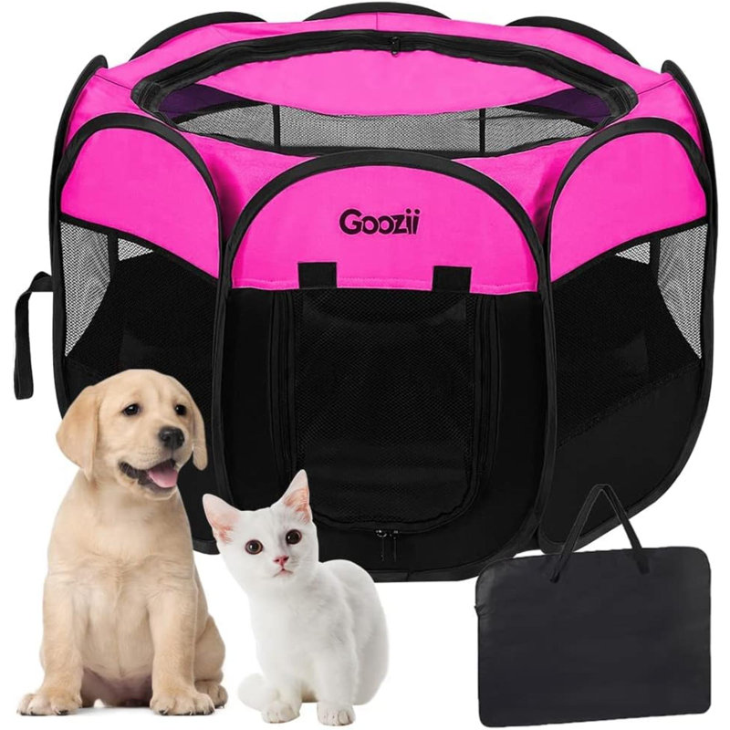 Cage pour animal de compagnie pour chat avec cage intérieure et extérieure pliable pour chat avec chiot chaton extérieur