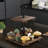 Celisa Wood Tiered Cupcake Dessert Display Stand