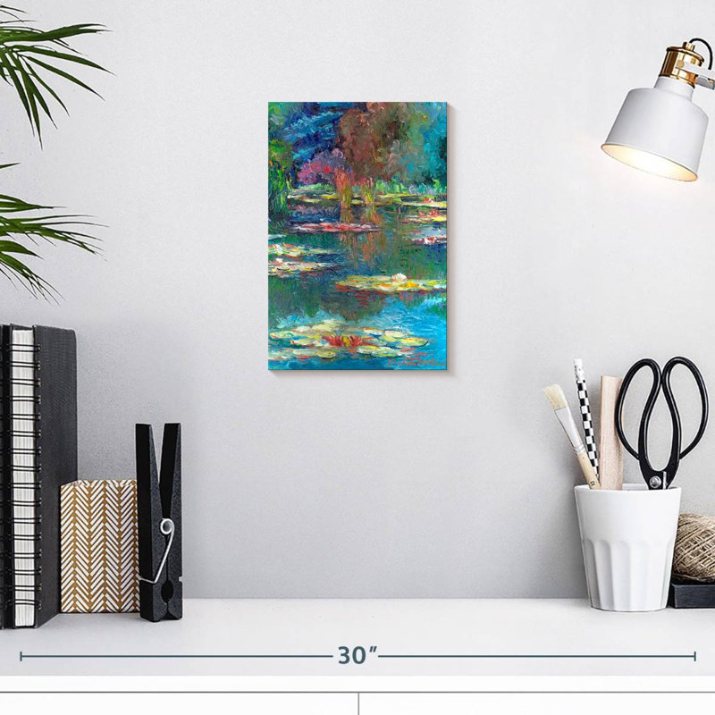 Avery Lilies III, 12" H x 8" W