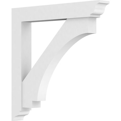 Support standard en PVC de qualité architecturale avec extrémités traditionnelles