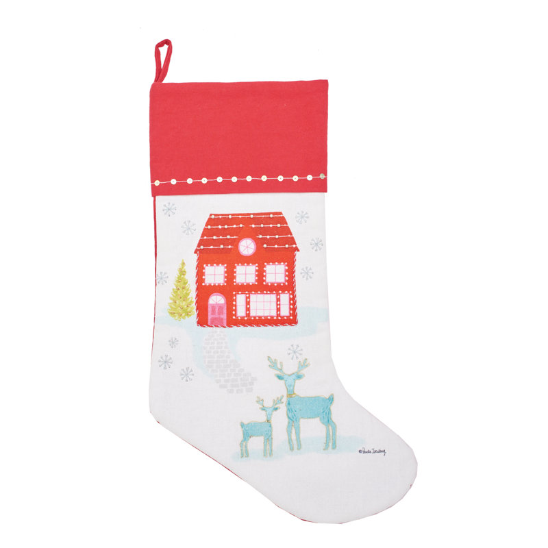 Chaussette de Noël Red House and Deer