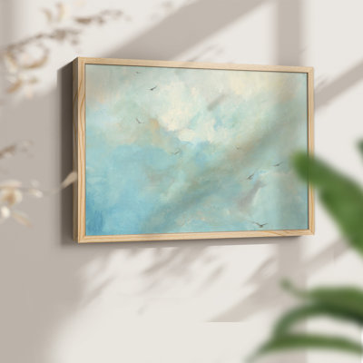 Flying Home  -Framed Print - Restickable