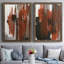 Toile encadrée L-Pastel V-Premium - prête à être accrochée-302285242-302285246
