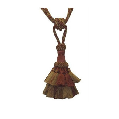 Tammie 100% Polyester Threads Curtain Tieback