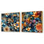 Griffith - Ensemble de 2 collages carrés botaniques abstraits-101860316-101860319