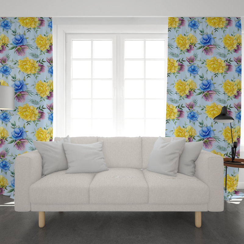 Kampen Room Darkening Curtain Pair, 40" W x 61" L