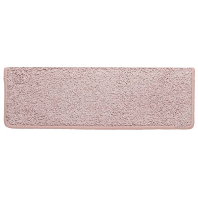 Braxter Non-Slip White and pink Stair Tread