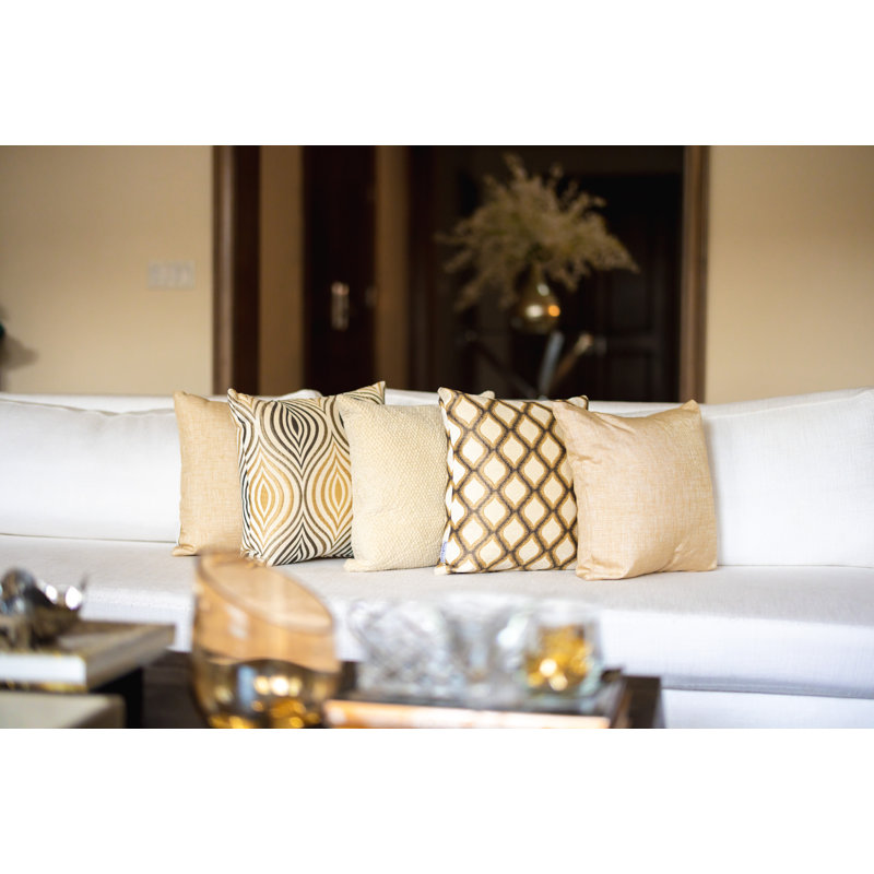 Africa Trimmed Tassels Throw Pillow