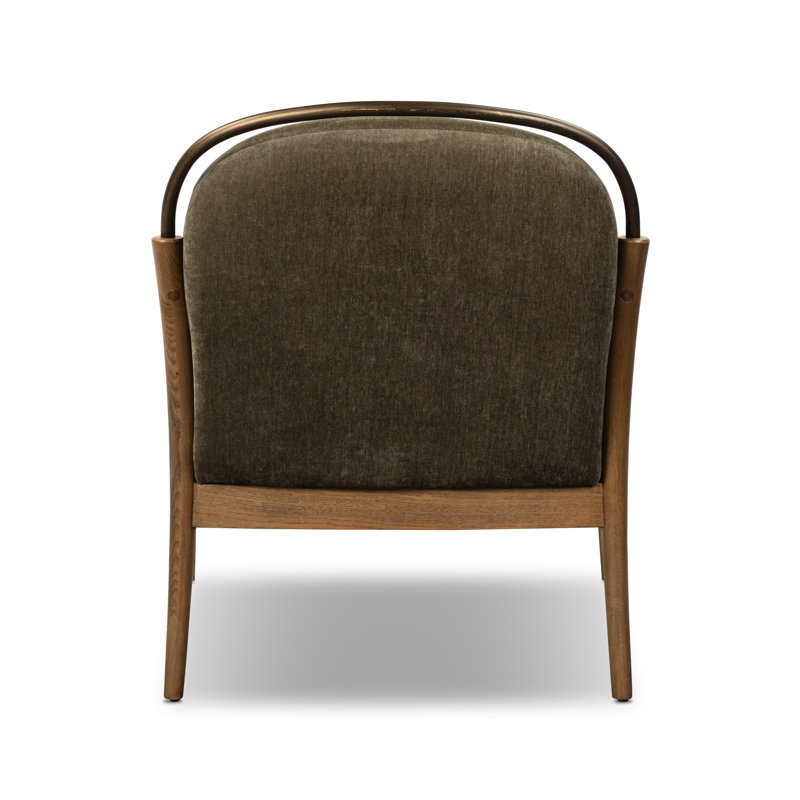 Demi Chair, Malmo Olive Polyester Blend