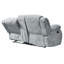 Causeuse inclinable manuelle 77 po avec rangement 77 po