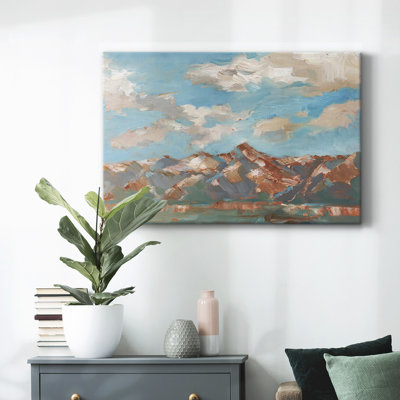 Toile tendue pastel Western Vista II-Gallery