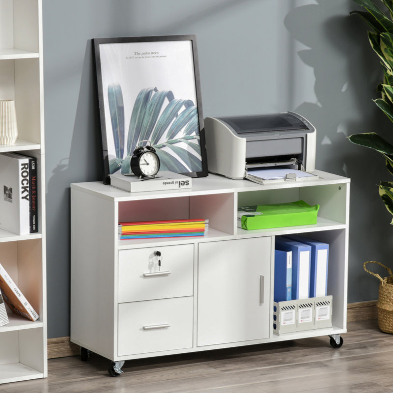 Krok 13.75'' Wide 2 - Drawer Storage Cabinet