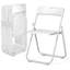 Ensemble de chaises pliantes en métal blanc pour patio (ensemble de 10)-108301937