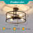 Myssiah Semi Flush Mount