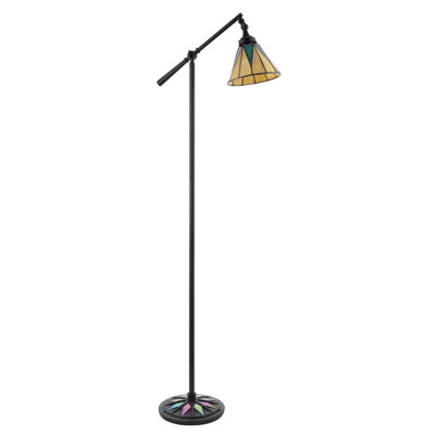 Sylvan 154cm Black Task Floor Lamp