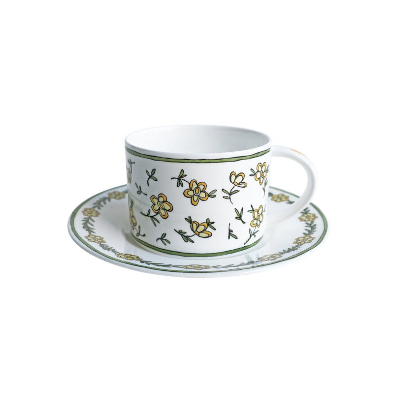 Tasse à thé et soucoupe Daisy Chain