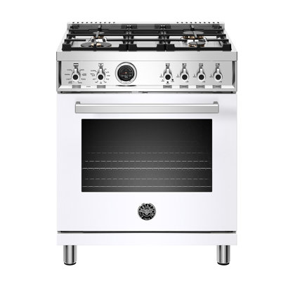 Bertazzoni 30" 4.6 Cubic Feet Free Standing Range