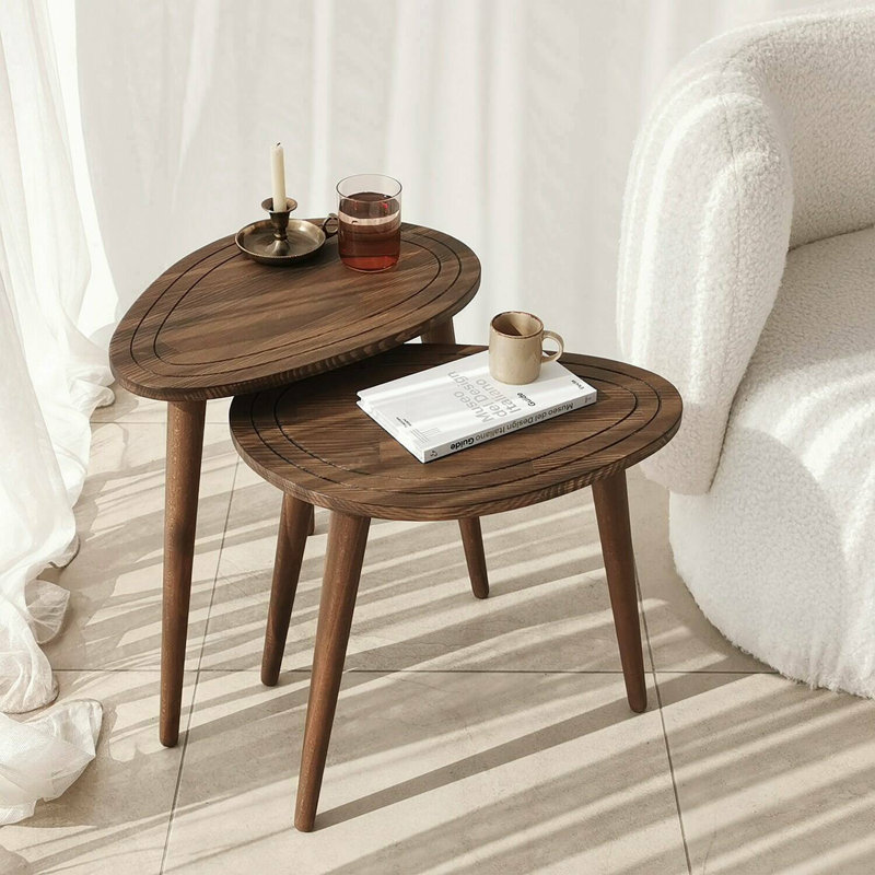 Tasen Coffee Table, Walnut
