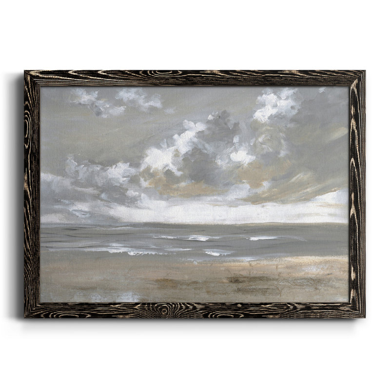 Windswept - Peinture sur toile encadrée, Toile encadrée noire, H 31 po x l 44 po x P 1 po