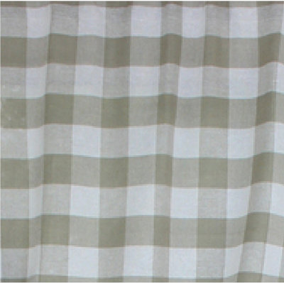 Cantonnière en coton l 6,5 po Anceline