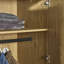 Light Oak Effect 2 Door Wardrobe