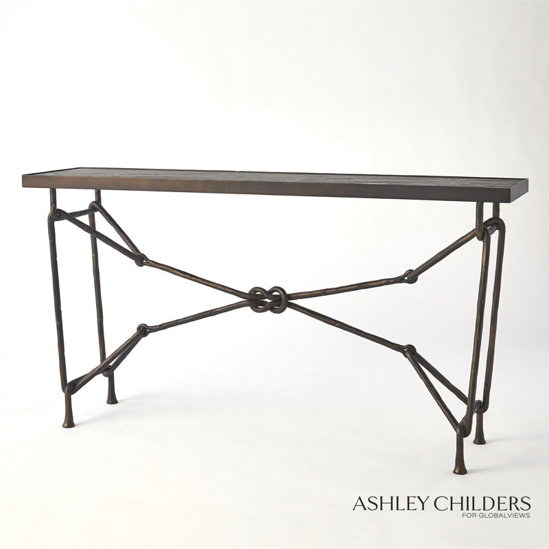 Love Knot Console-Bronze/Black