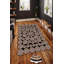 Tapis de couloir élégant (3,3 x 4,9 pi), 100% polyester, hauteur de poils de 0,3 po | Pois antibactérien antidérapant en PVC | Design tissé avec impression numérique 3D | Lavable à la machine, parfait pour la décoration intérieure et le confort-1229627836