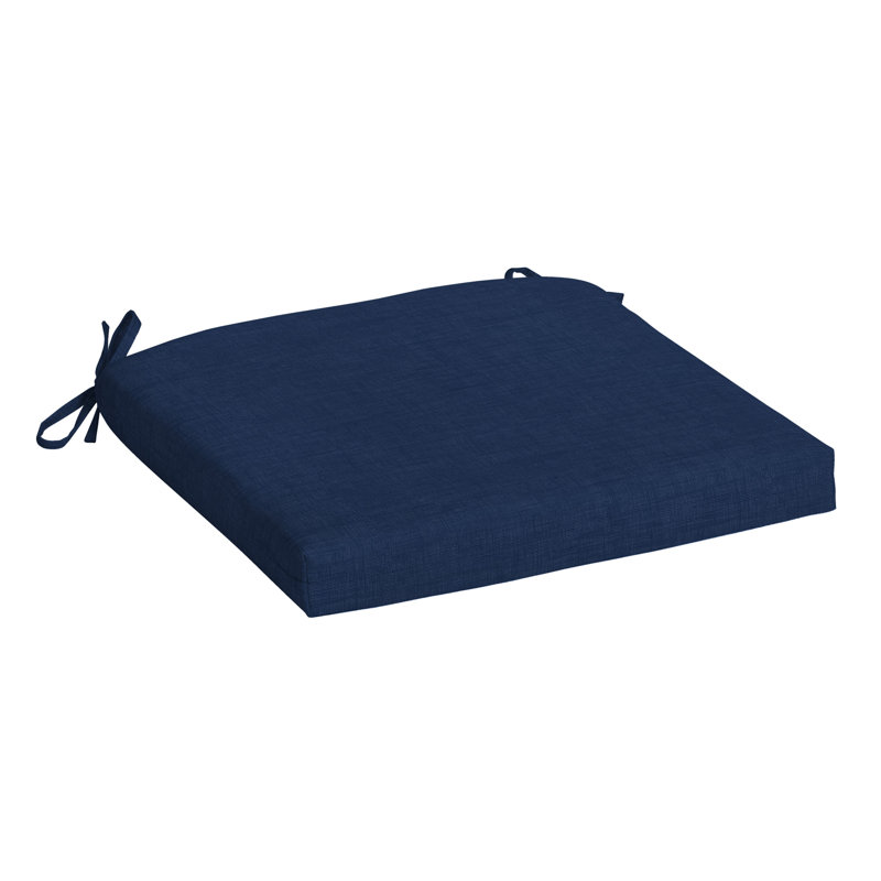Coussin de siège d'extérieur ARDEN, Saphir, H 2,5 po x l 19 po x P 18 po