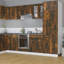 Armoire suspendue vidaXL Chêne fumé Lyon 60 x 31 x 60 cm-859099366-859099412