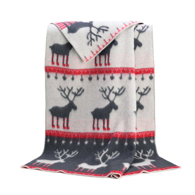 Festive Wool Blanket