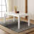 Mahogany Solid Wood Base Dining Table-1411473364
