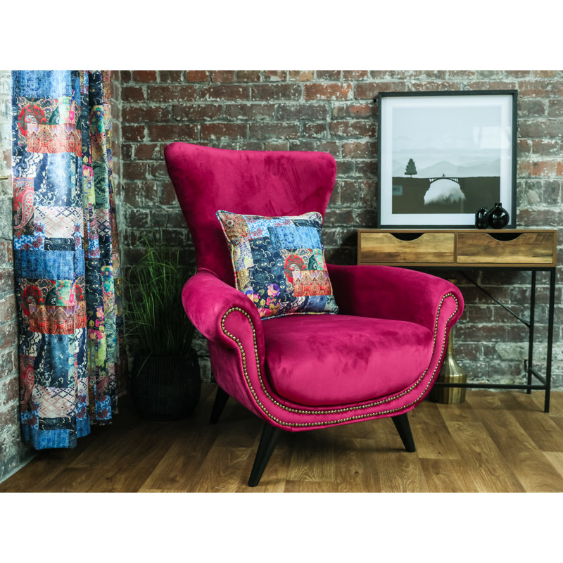 Copes Velvet Armchair