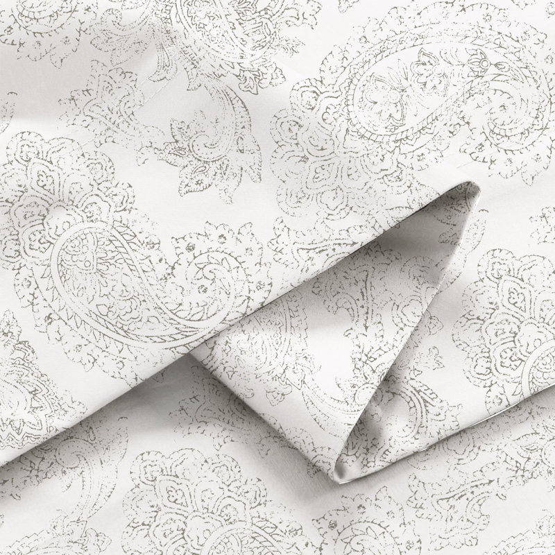 Ensemble de draps légers en mélange de coton brossé infroissable, Ensemble de draps pour lit simple TG + un drap-hou