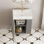 Ensemble de meuble-lavabo simple 21,6 "avec lavabo en céramique