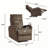 Pavolko Power Power Recliner Chair with One-Touch Easy Control | Plush Upholstered Single Recliner for Living Room & Bedroom - Fast Shipping & In-Stock-1016900901