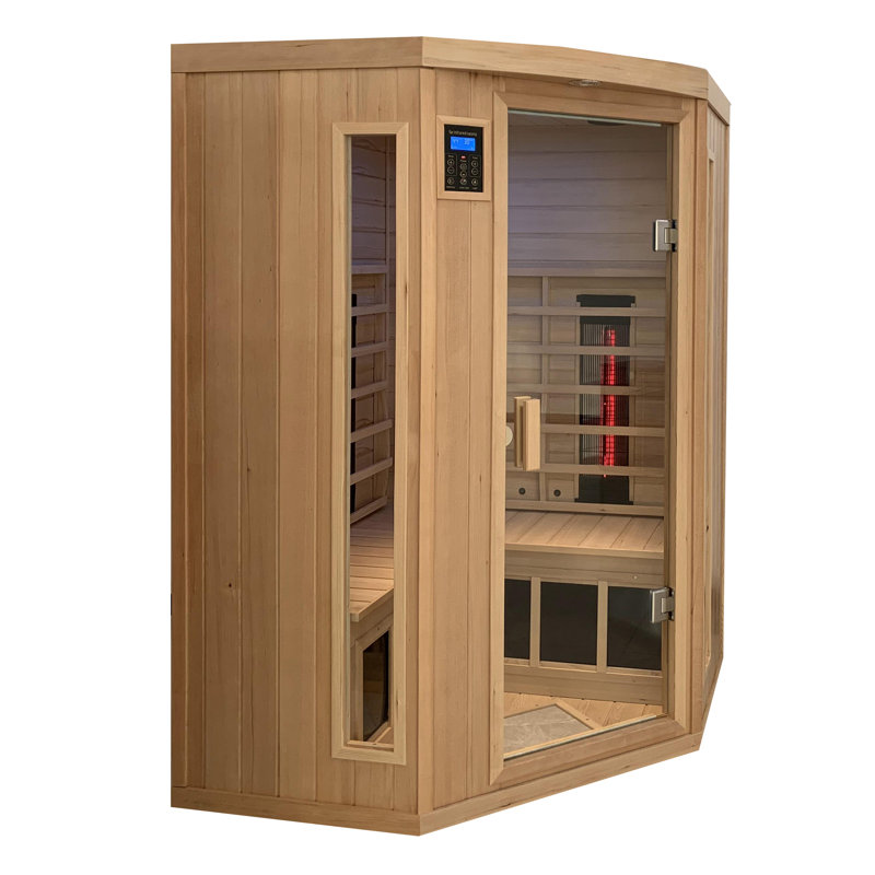 Sauna en verre Hemlock