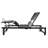 Adjustable Bed Frame Queen Size, Wireless Control, Quiet Motor, Materials Black Base With Positions, Remote, Solid Structure