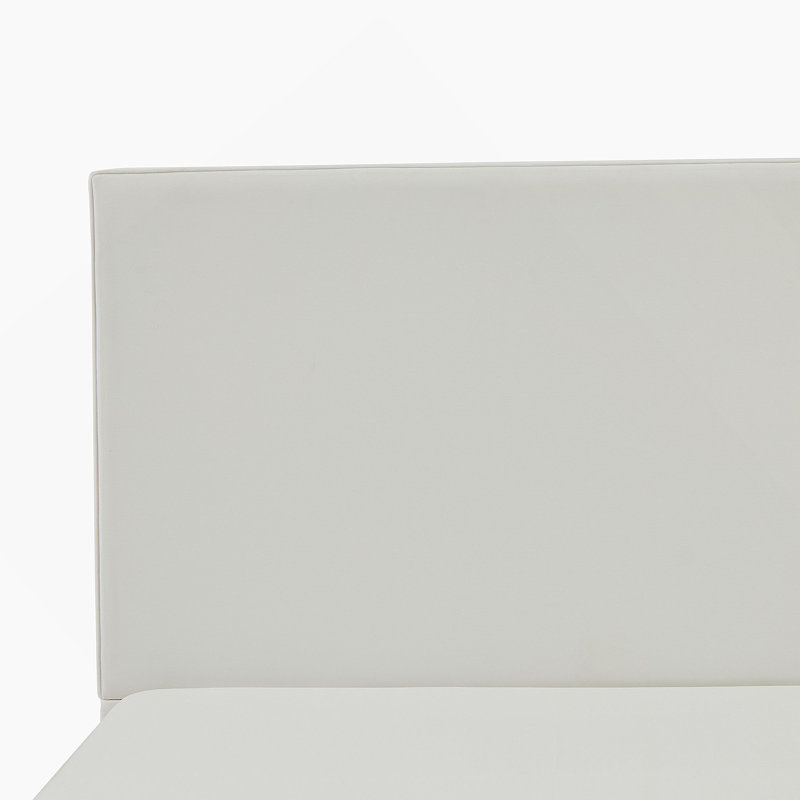Lit tapissier avec tête de lit pour la chambre à coucher, Grand lit