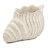 11.5X7x7 Inches Sand And Cement Shell Planter To Bring A Coastal Atmosphere Your Lounge