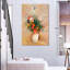 Vase Of Flowers Pink Background 1906-108756789