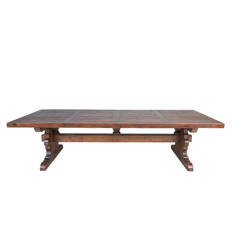 Grand Solid Wood Dining Table (120")