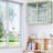 Zaine Double Glass Door Wall Cabinet With Detachable Shelves for Office-806645100