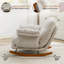 Fauteuil pivotant moderne avec dossier ajustable-1424328906