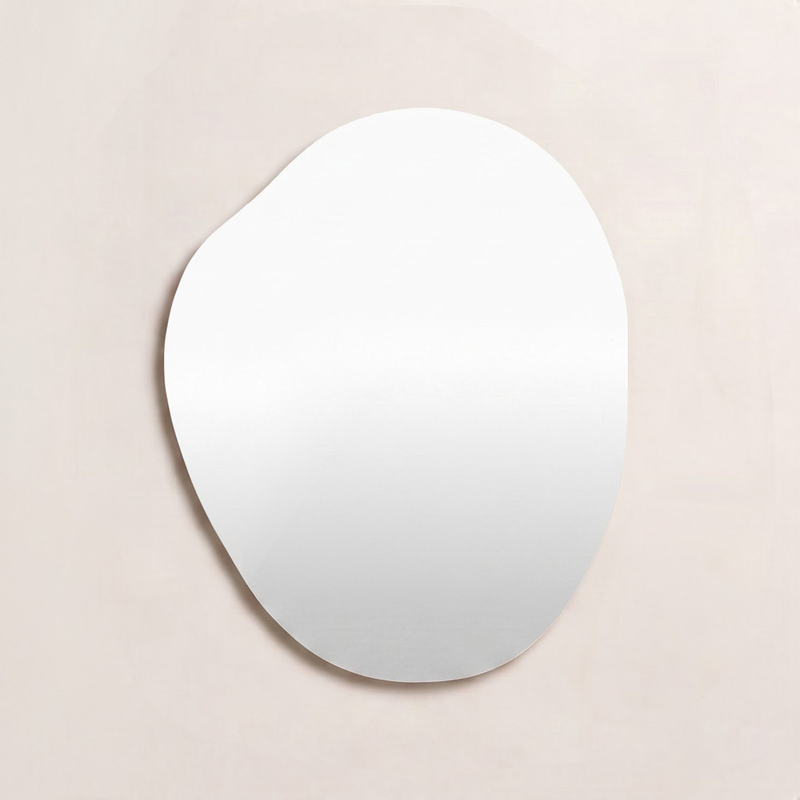 Aura LED Organic Bathroom Vanity Mirror, 30" x 24"