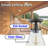 2-Pack Semi Flush Mount Ceiling Light Fixture